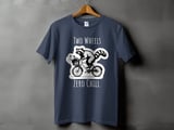 Two Wheels Zero Chill | Raccoon Bike Shirt thumbnail 4