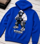 Gorilla Gamer Hoodie for Boys, Kids Gaming Hoodie, Teen Gamer Gift, Video Game Sweatshirt, Cool Gaming Clothes thumbnail 6