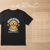 Golden Retriever Family Tee thumbnail 10
