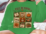 Fall Reading Essentials Art Print, Cozy Autumn Bookish Decor, Book Lover Gift, Vintage Cottagecore Fall Aesthetic, Cute Bookworm Wall Art thumbnail 15