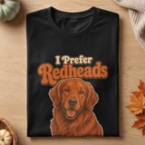 I Prefer Redheads Tee thumbnail 1