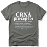 CRNA Preceptor Definition Tee thumbnail 8
