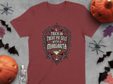Trick Or Treat Yo Self Margarita T-Shirt thumbnail 4
