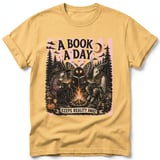 A Book A Day Keeps Reality Away Tee thumbnail 19