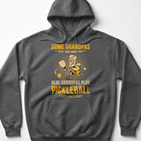 Pickleball Gildan Fleece Hoodie, Some Grandpas Take Naps Real Grandpas Play Pickleball (Then Take a Nap), Court Pullover thumbnail 4