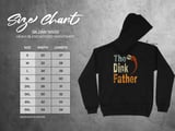 Pickleball Gildan Fleece Hoodie, The Dink Father, Court Pullover thumbnail 12