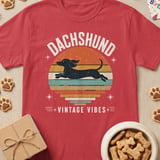 Dachshund Vintage Vibes Tee thumbnail 4