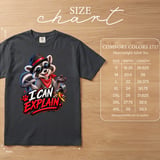 I Can Explain Raccoon Tee thumbnail 8