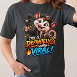 Going Viral Parker the Possum Tee thumbnail 6