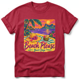 Beach Please ~ Comfort Colors Premium Tee thumbnail 2