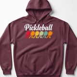 Pickleball Gildan Fleece Hoodie, Pickleball, Court Pullover thumbnail 3