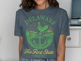 Delaware The First State Graphic T-Shirt thumbnail 11