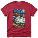Gogh Bear ~ Comfort Colors Premium Tee thumbnail 2