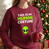This Is My Human Costume Alien Tee thumbnail 13