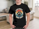 Less People More Dogs Tee thumbnail 3