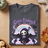 Cute Enough to Raise the Dead Tee thumbnail 2