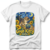 Gogh Kitty ~ Comfort Colors Premium Tee thumbnail 9