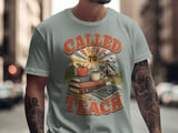 Called to Teach Retro Teacher T-Shirt, Vintage Educator Gift, Back to School Tee, Christian Teacher Appreciation Shirt, Dedicated Profession thumbnail 12