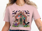Swedish American Halloween Sweatshirt and T-shirts, Halloween Bats, Eagle, Halloween Girl, Halloween Flags, Trick or Treat, Halloween House thumbnail 2