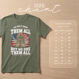 We Owe Them All Patriotic Tee thumbnail 14