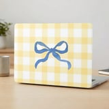 Blue Ribbon Gingham MacBook Case thumbnail 4