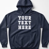 Custom Text Hoodie thumbnail 5
