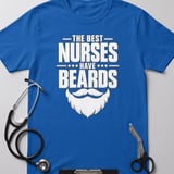 The Best Nurses Have Beards Tee thumbnail 1