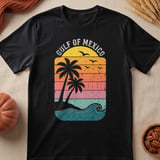 Gulf of Mexico Retro Sunset Tee & Sweatshirts thumbnail 5