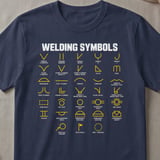 Welding Symbols Chart Tee thumbnail 4