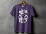 Freedom Is Riding a Bicycle | Mountain Bike T-Shirt thumbnail 5