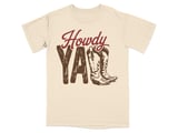 Howdy Y'all Western Boots Graphic T-Shirt thumbnail 10