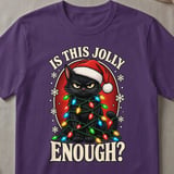 Jolly Enough Grumpy Cat T-Shirt thumbnail 2