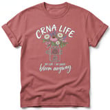 CRNA Life Bloom Anyway Tee thumbnail 1