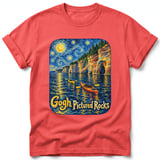 Gogh Pictured Rocks ~ Comfort Colors Premium Tee thumbnail 3