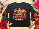 Happy HalloThanksMas Puppies Print thumbnail 4