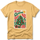 Cutout Christmas ~ Comfort Colors Premium Tee thumbnail 7