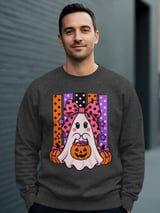 Pink Bow Halloween Ghost Tee or Sweatshirt thumbnail 19