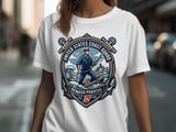 United States Coast Guard T-Shirt, Semper Paratus Shirt, USCG Emblem Tee, Patriotic Military Veteran Gift, Nautical Navy Style Graphic thumbnail 4