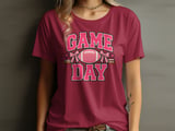 Pink Football Game Day Tee thumbnail 3