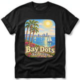 Bay Dots ~ Comfort Colors Premium Tee thumbnail 1
