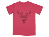 Desert Bloom Skull Hearts Graphic Tee thumbnail 3