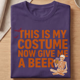 This Is My Costume Give Me A Beer Tee thumbnail 7