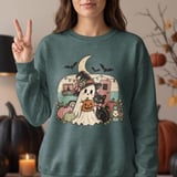 Spooky Camper Ghost Sweatshirt thumbnail 6