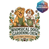 Gardening Dogs Mug Wrap Digital thumbnail 2