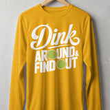 Pickleball Sport-Tek Long Sleeve Tee, Dink Around & Find Out, Sun Shield Shirt thumbnail 3