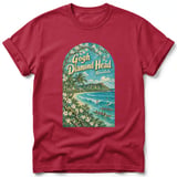 Gogh Diamond Head ~ Comfort Colors Premium Tee thumbnail 3