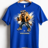 VR Tiger Gamer Shirt for Toddler, Funny Virtual Reality Gaming Tee, Kids Birthday Gift, Pixo League by Farron House thumbnail 2