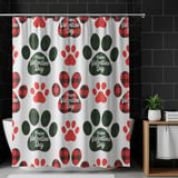 Digital Bundle Pattern, Valentine Paw Prints, Dog Paw, Seamless Pattern, Digital Paper, Fabric Design, Valentine Pattern, Digital Download thumbnail 12