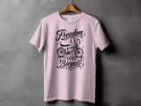 Freedom Is Riding a Bicycle | Lowrider Bike T-Shirt thumbnail 11