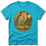 Golden Owl ~ Comfort Colors Premium Tee thumbnail 5
